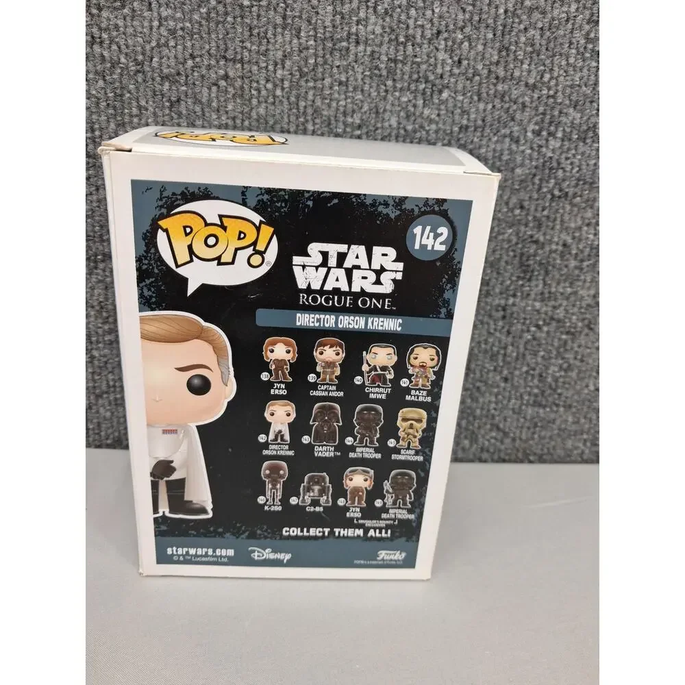 Funko Pop Director Orson Krennic 142 Star Wars Rogue One Bobble Head Figure